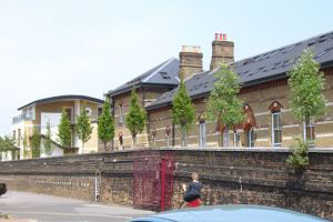 Station Gate, Clapham. London